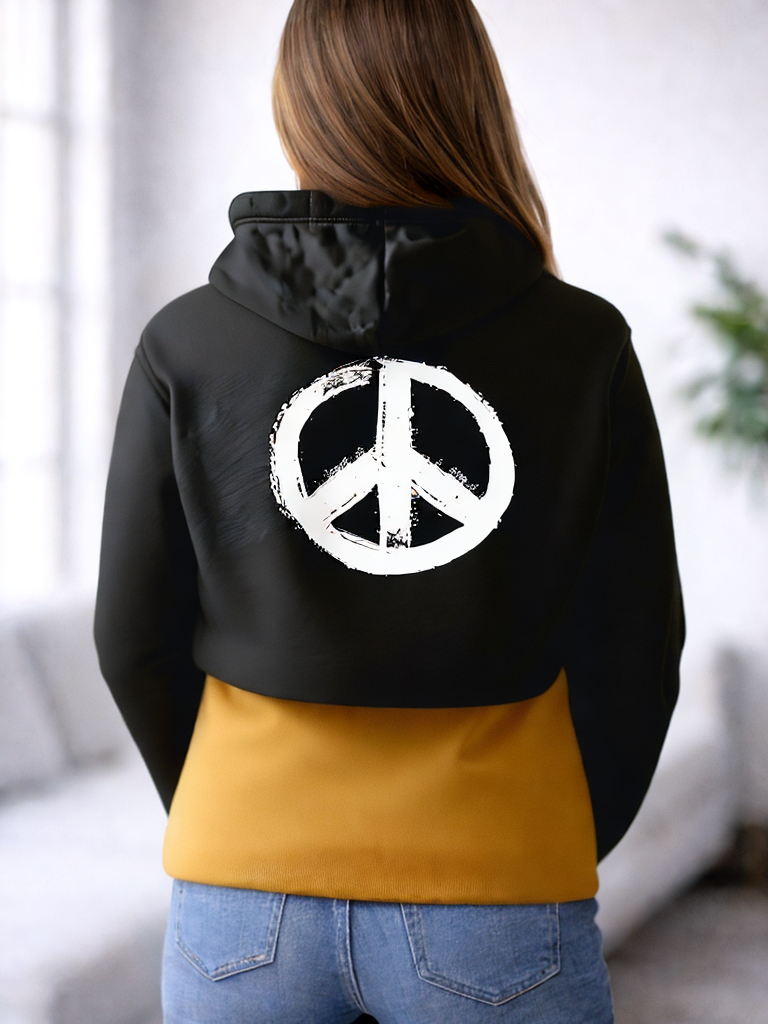 Hoodie Peace Friedenszeichen