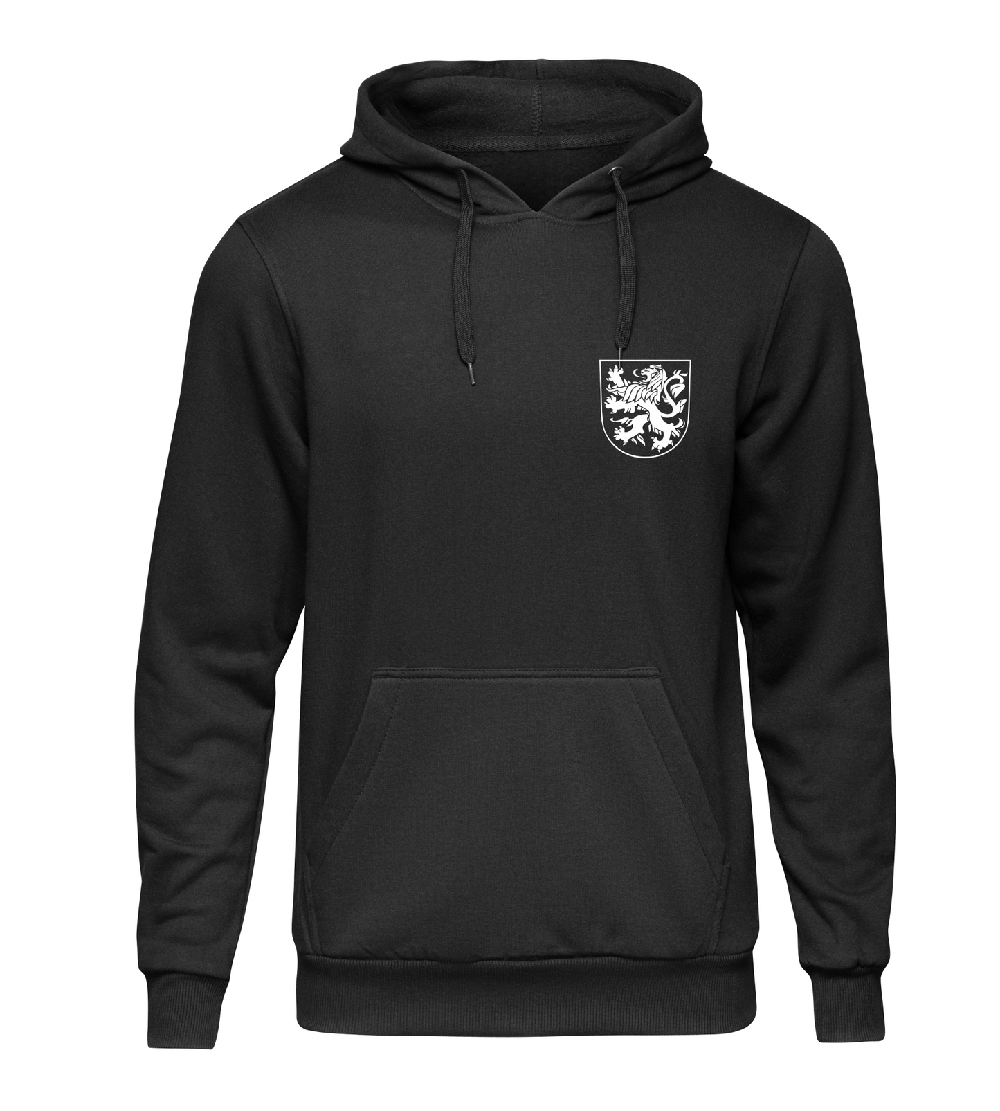 Hoodie Bulgarien Loewe Vorder- und Rueckseite