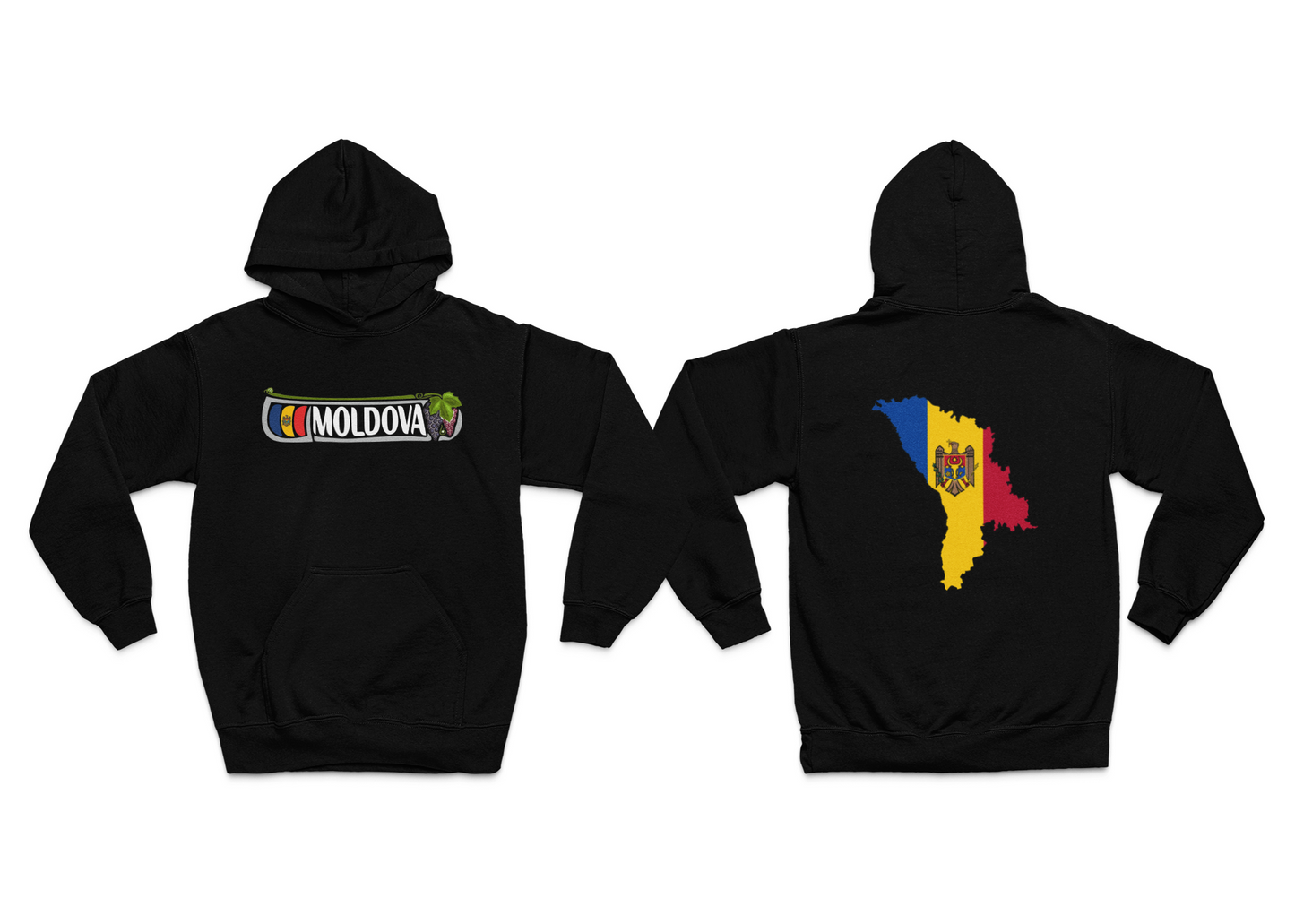 Hanorac Motiv Moldova Color Fata Spate