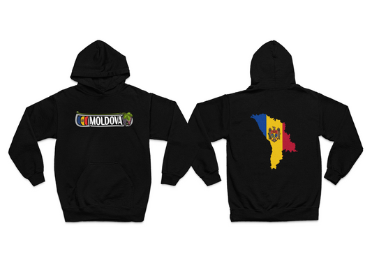 Hanorac Motiv Moldova Color Fata Spate