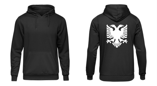 Hoodie Albanien Adler Rueckseite