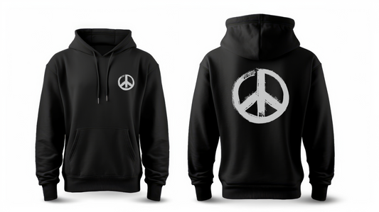 Hoodie Peace Friedenszeichen