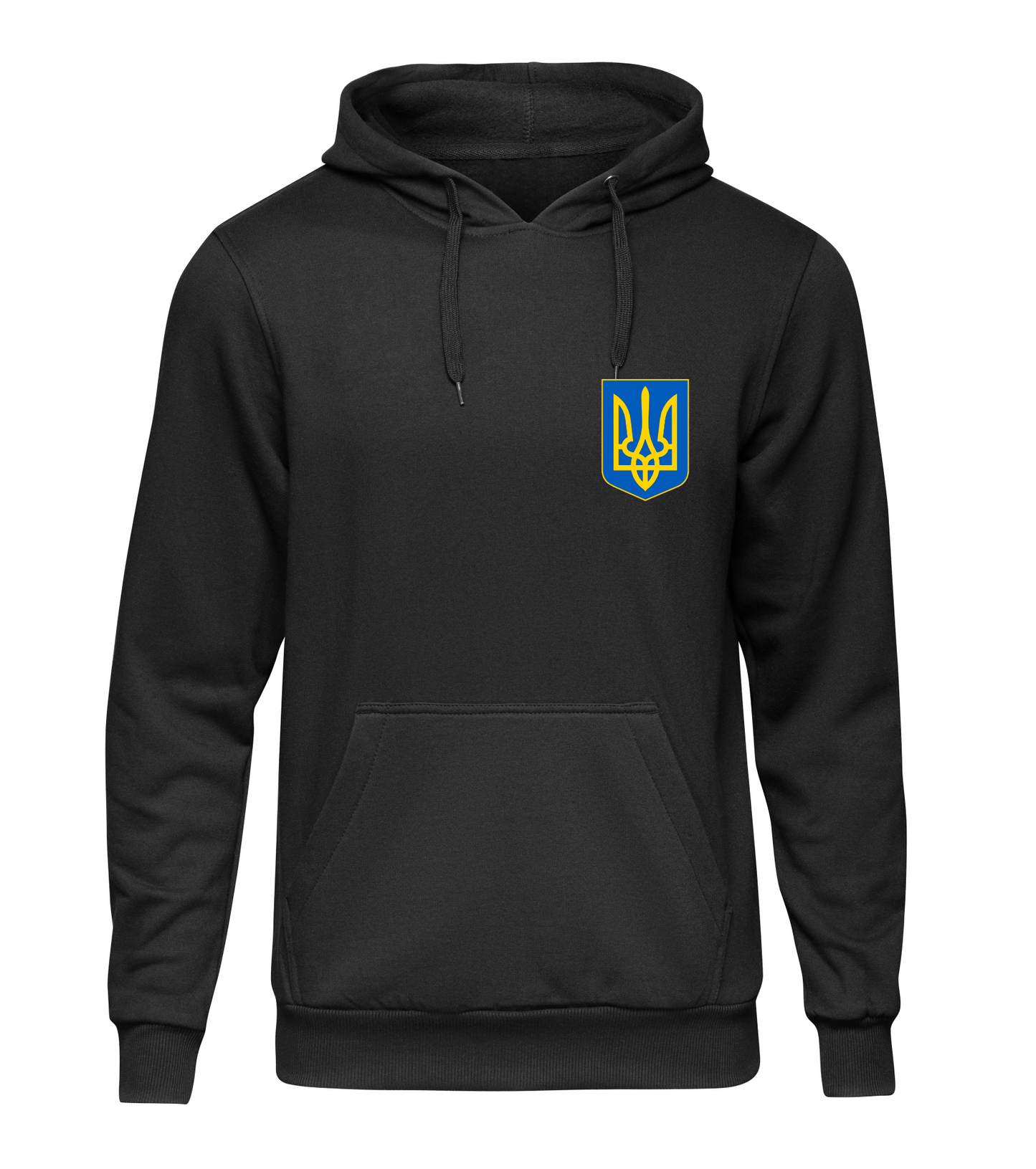 Hoodie Ukraine Dreizack Vorderseite