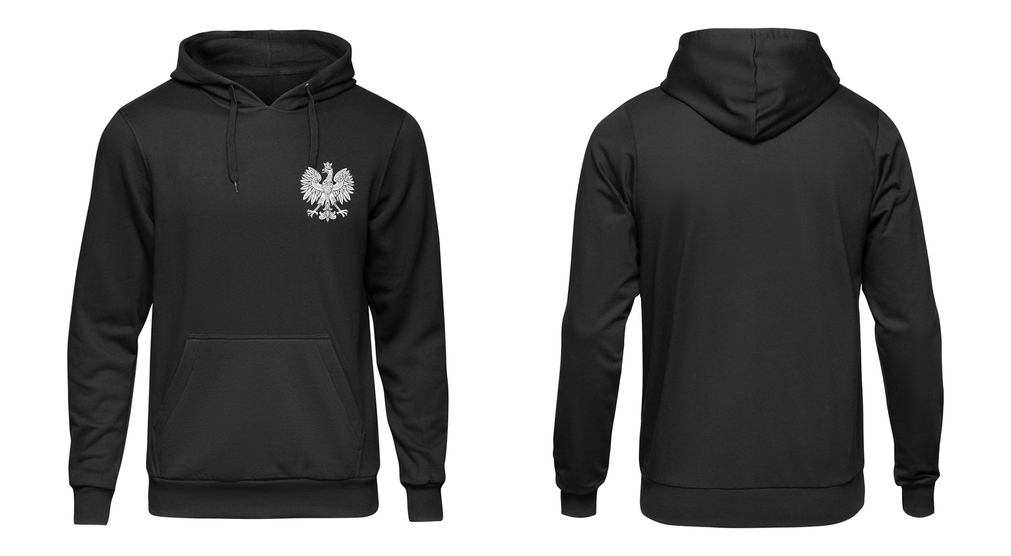 Hoodie Polen Adler Vorderseite