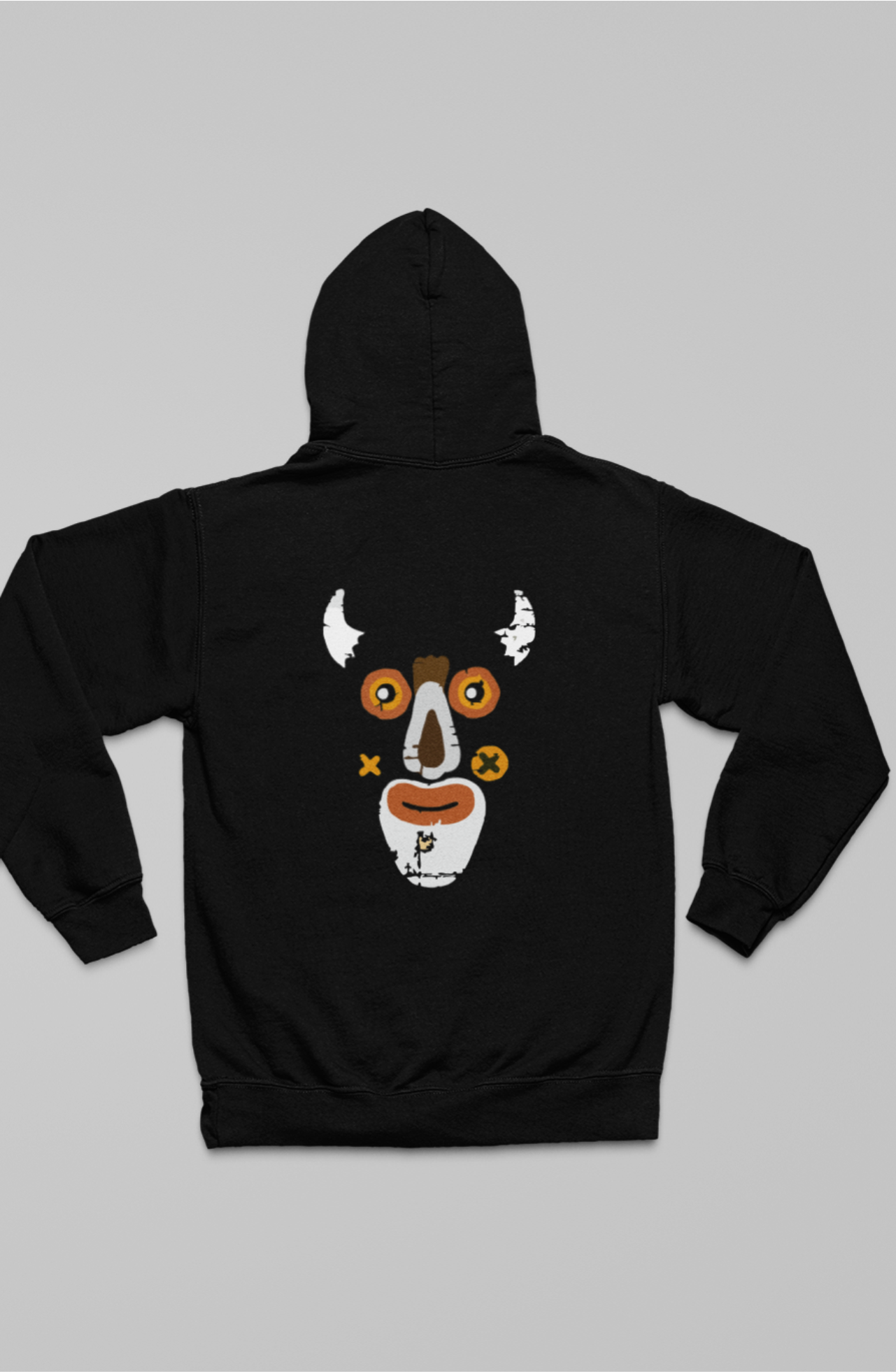 Hoodie Rumaenien Stier-Maske Folklore