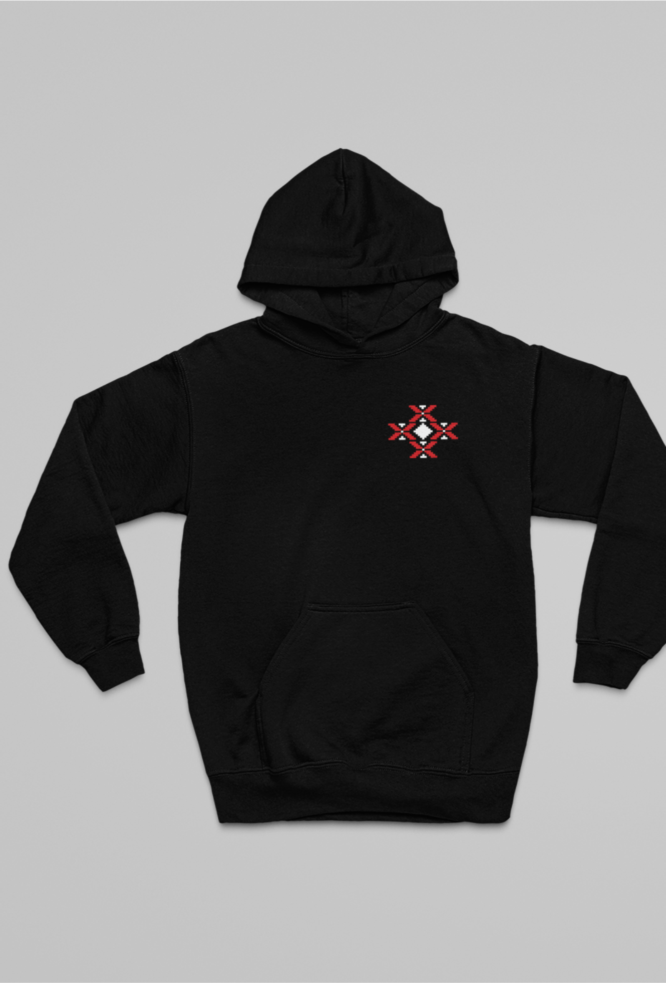 Hoodie Rumaenien Stier-Maske Folklore