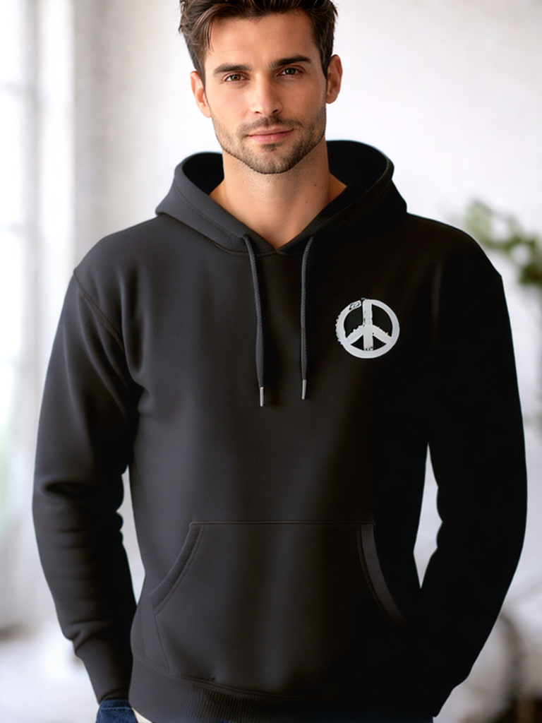 Hoodie Peace Friedenszeichen