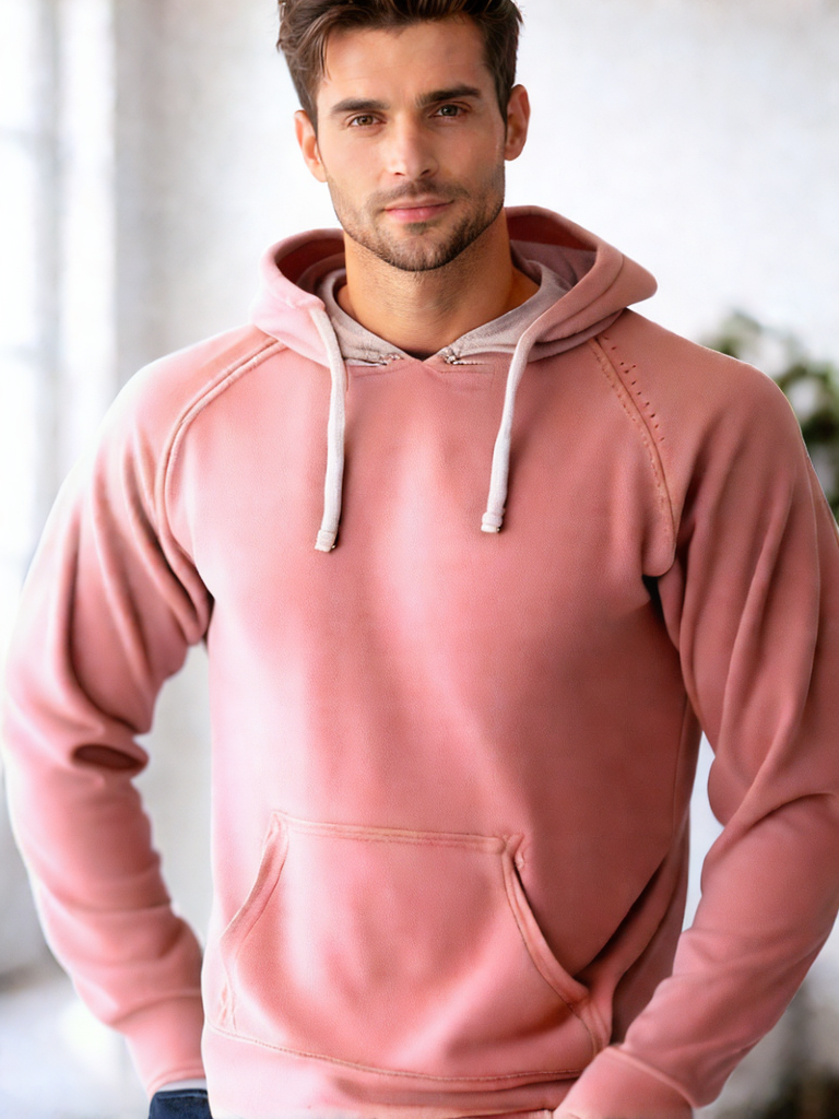 Hoodie Moldawien Wappen Rosa