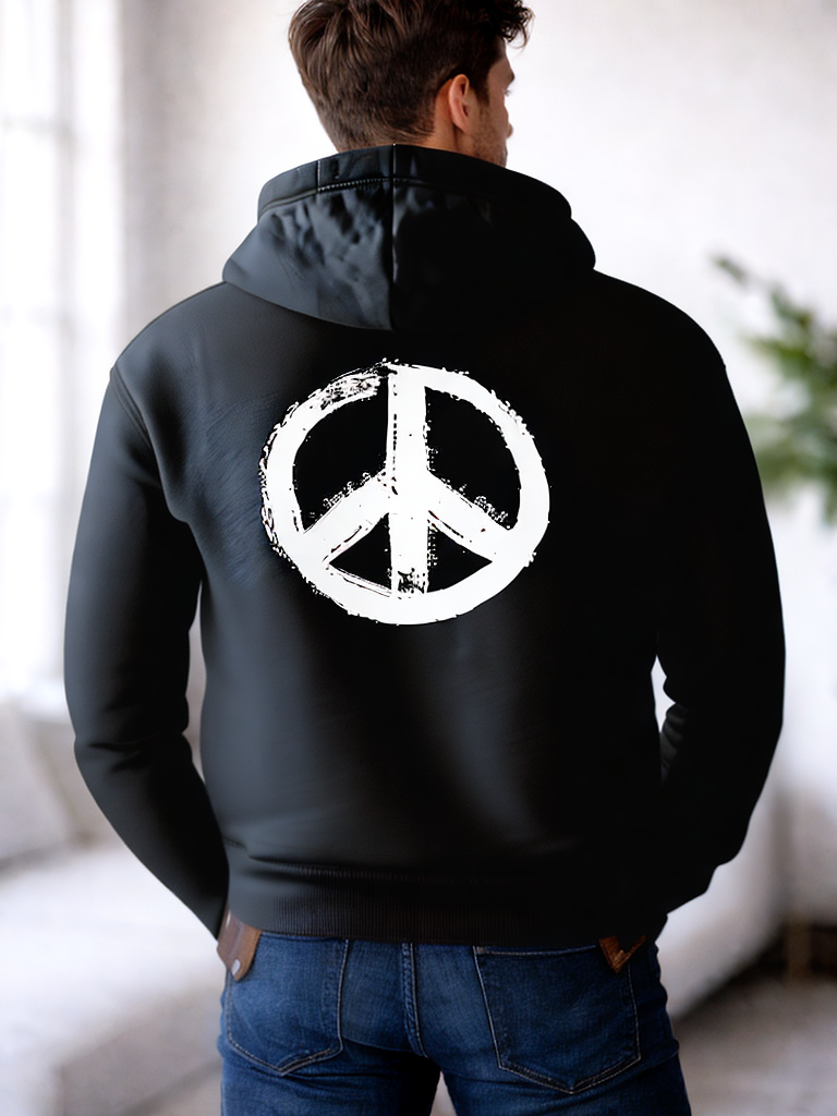 Hoodie Peace Friedenszeichen