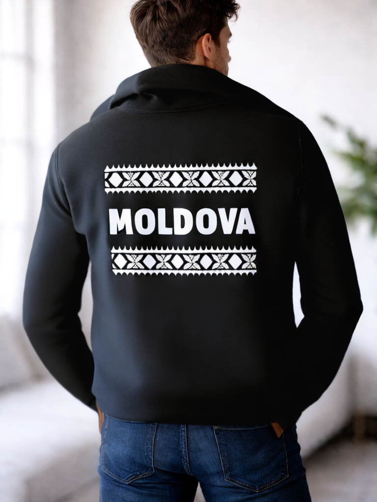Hoodie Moldawien Wappen & MOLDOVA Muster