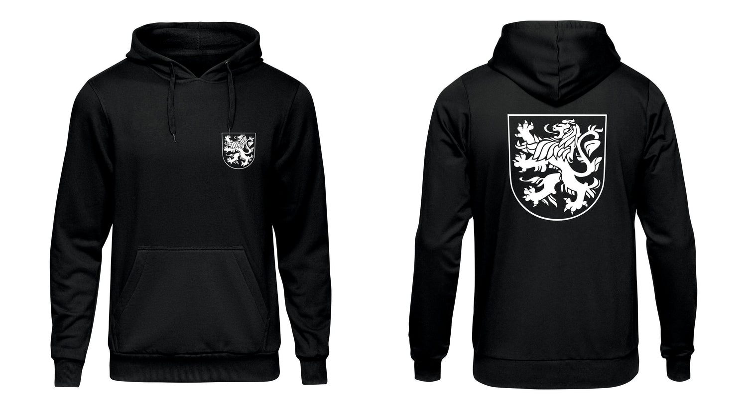 Hoodie Bulgarien Vorder-/Rückseite – elfStudio