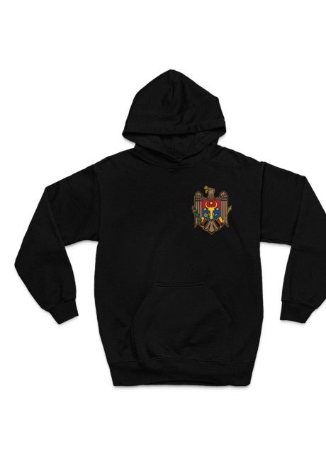 Hoodie Moldawien Wappen & Landkarte Klassisch