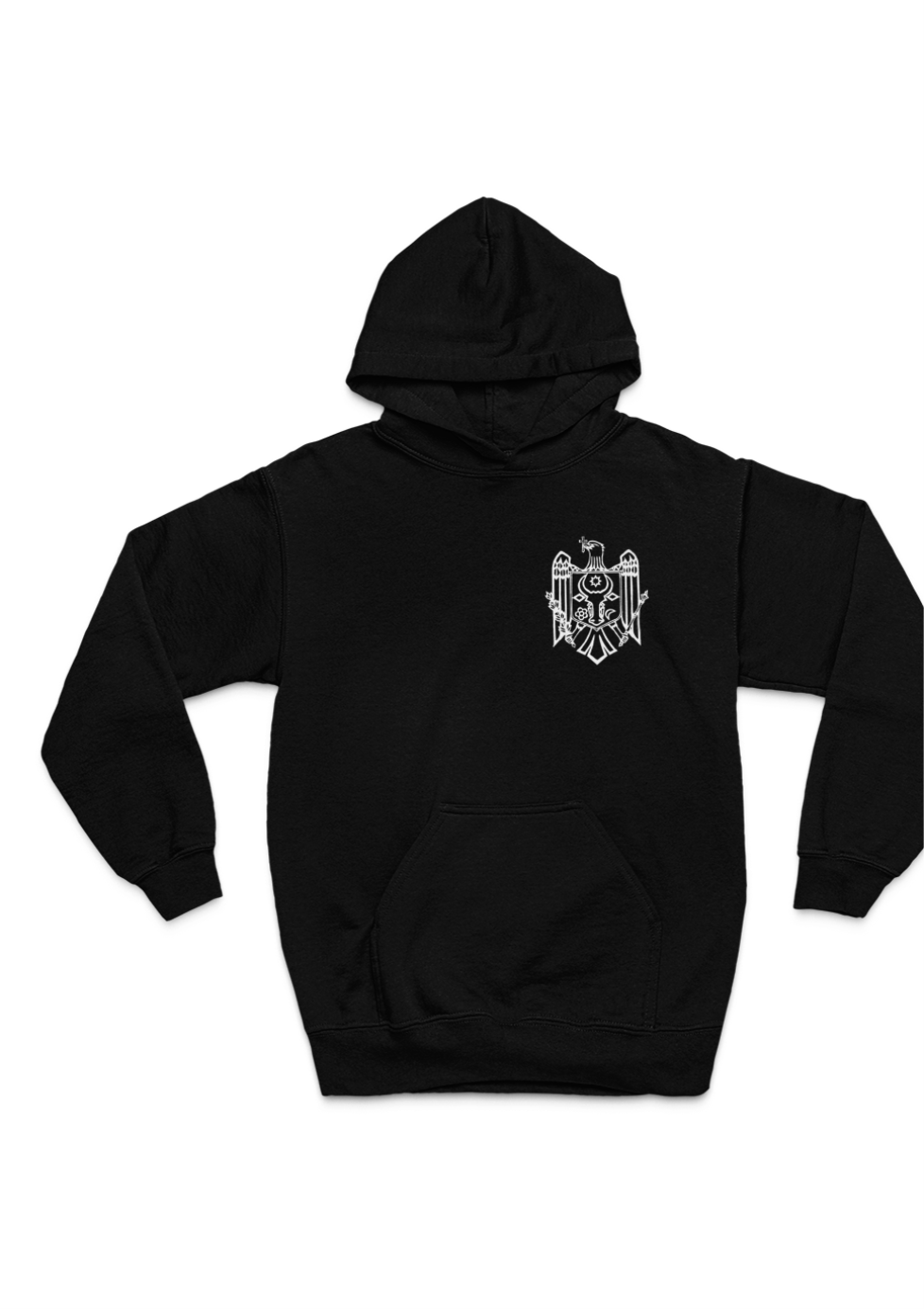 Hoodie Moldawien Adler & MOLDOVA Traditionell