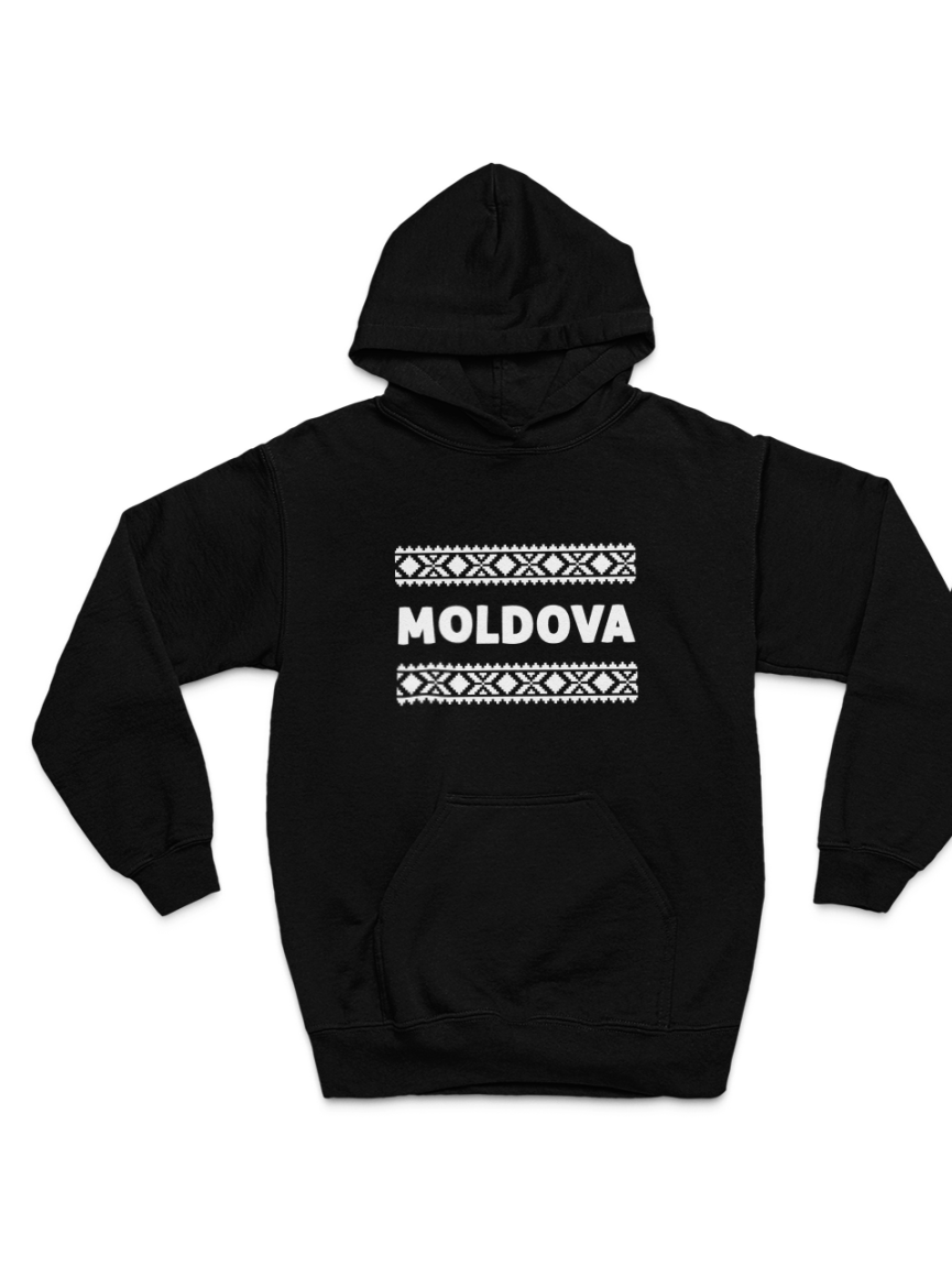 Hoodie Moldawien "MOLDOVA" Muster & Adler