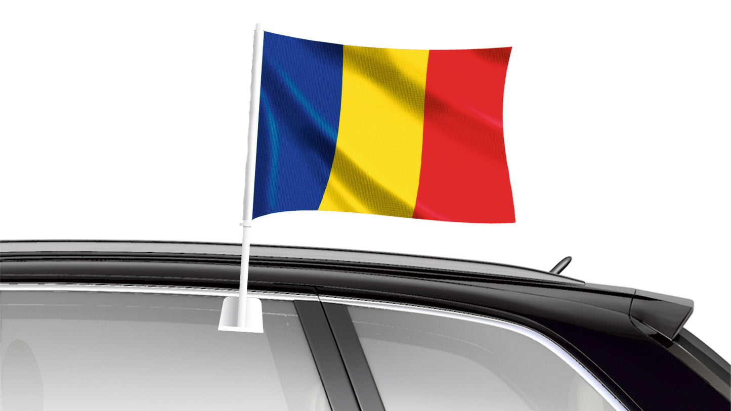 Rumänien Flagge fürs Auto – elfStudio
